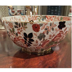 Royal Cauldon Vintage China Floral Bowl - Bittersweet